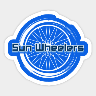 Sun Wheelers 'Throwback Tides' Logo Sticker